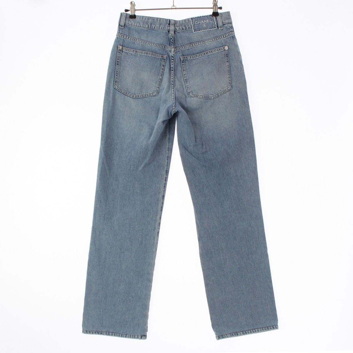 シャネル COCO BEACH ココビーチ ココマーク デニムパンツ ボトムス