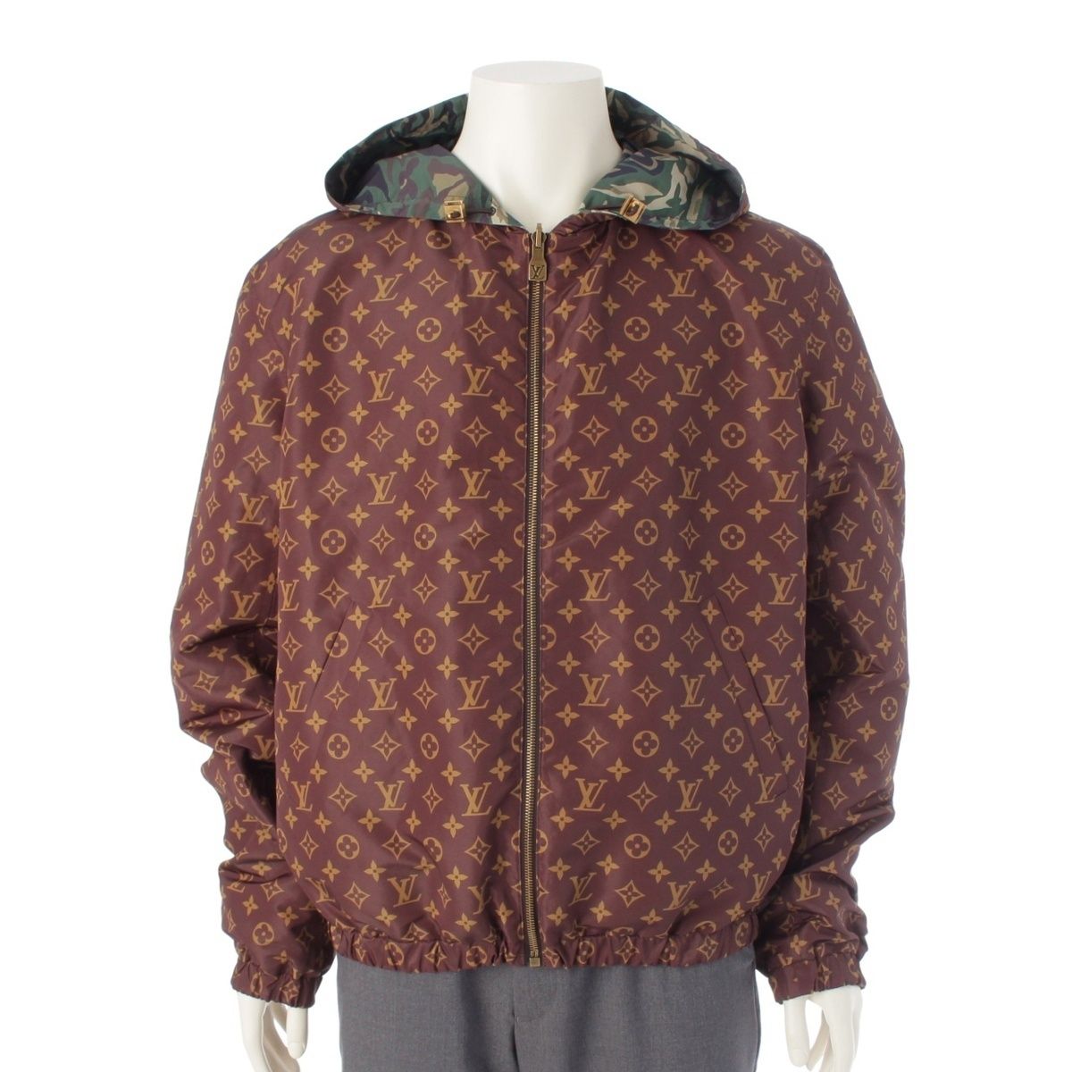 ルイヴィトン 2025 モノグラム カモフラ リバーシブル ナイロン