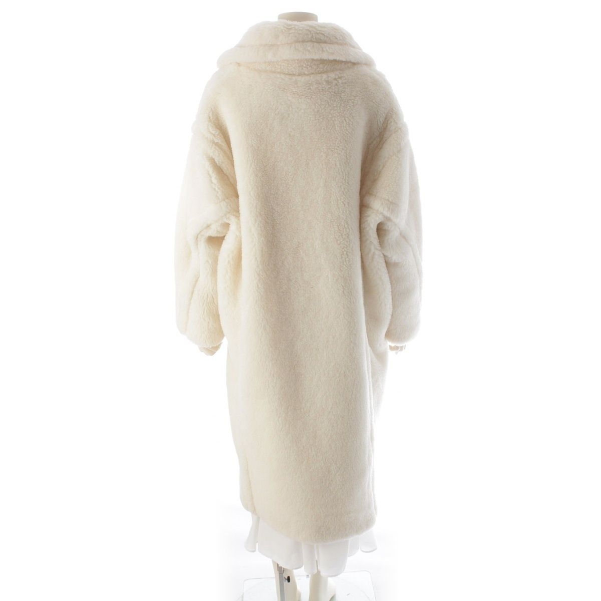 マックスマーラ テディベア アルパカ シルク ボア アイコン コート