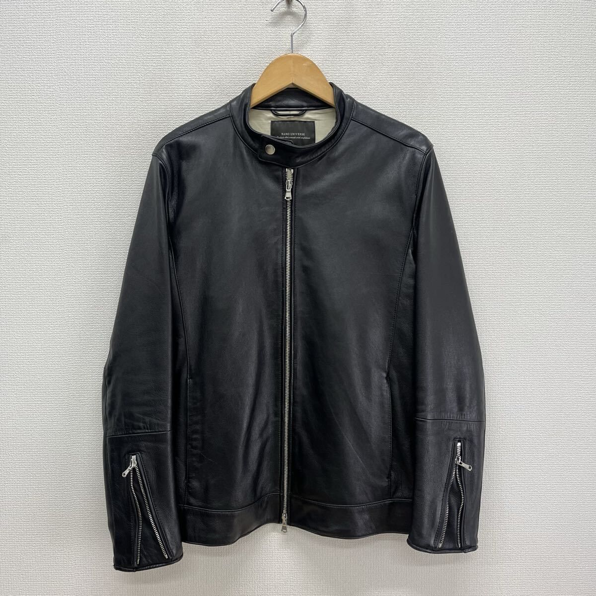 nano・universe ナノユニバース 668-0113001 ラムレザー シングル