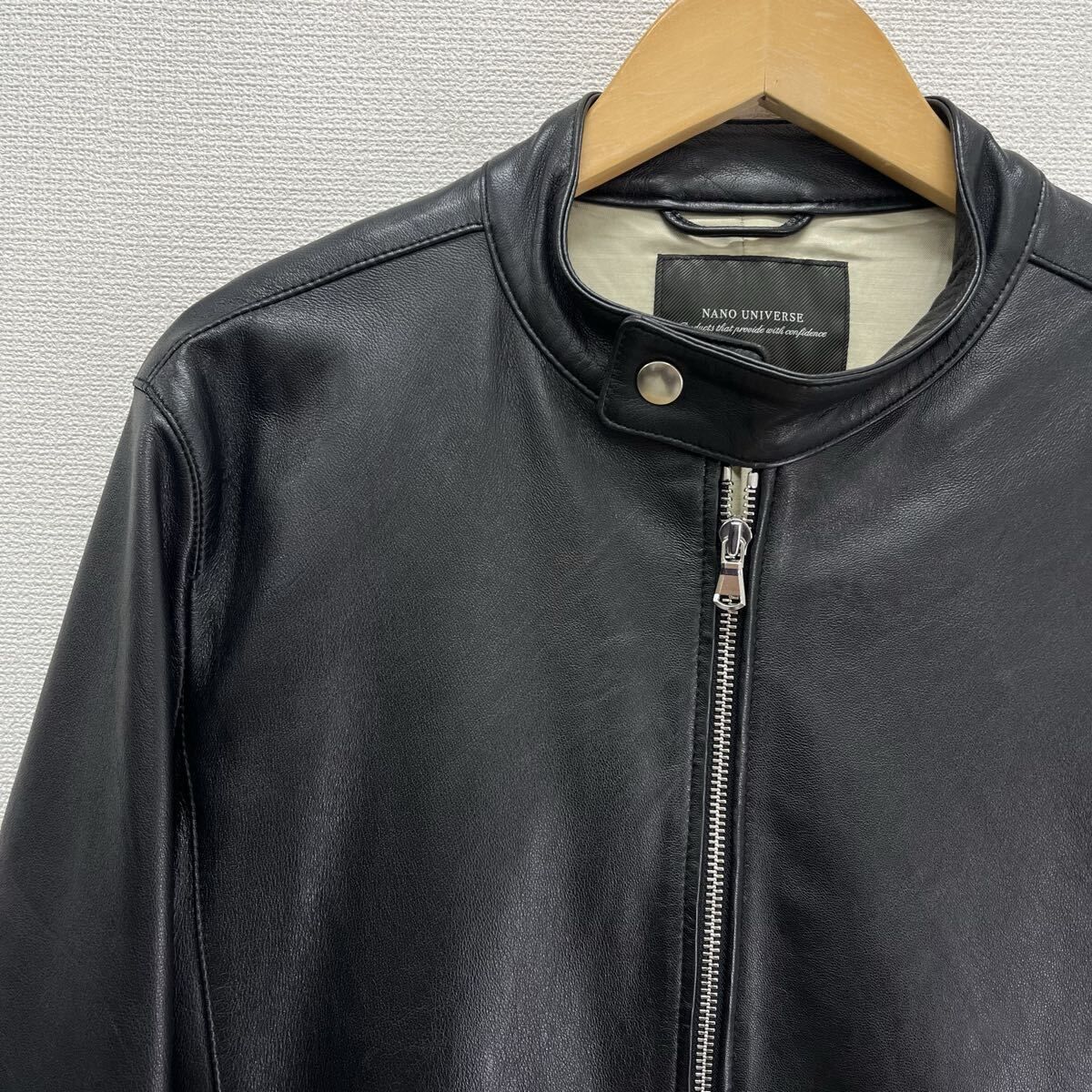 nano・universe ナノユニバース 668-0113001 ラムレザー シングル