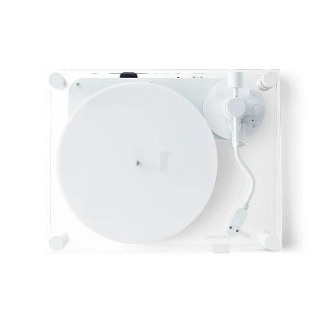 TRANSPARENT TURNTABLE White ホワイト トランスペアレント ターンテーブル TT-W Bluetooth対応