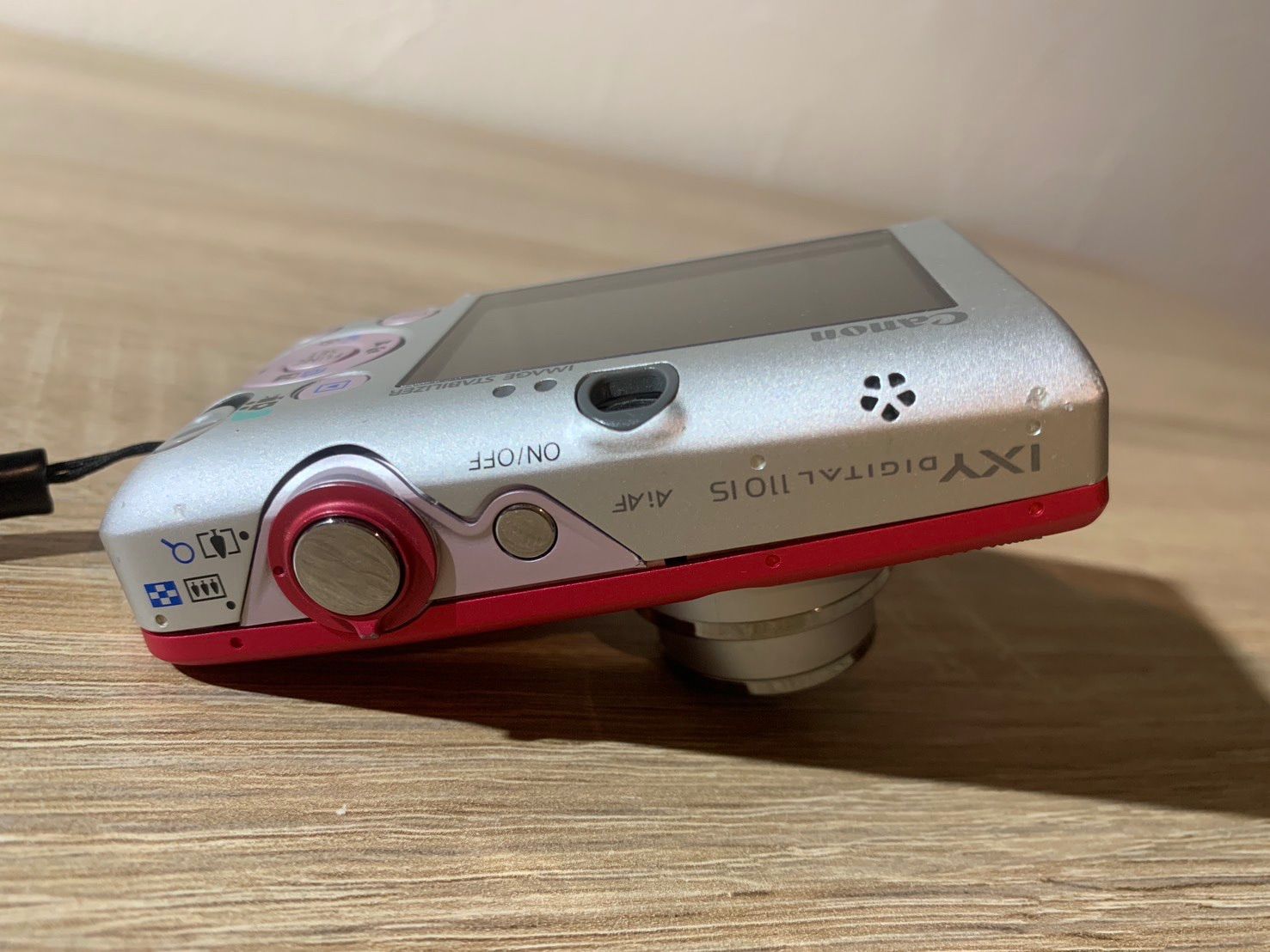 6430 Canon IXY DIGITAL 110 IS ピンク デジカメ ジャンク品 - メルカリ