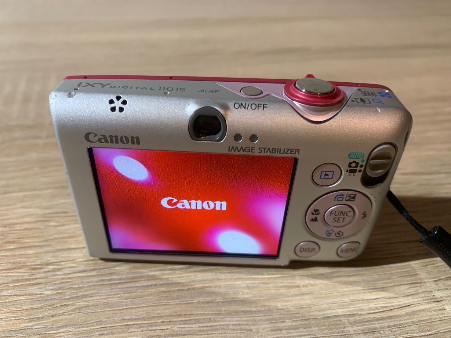 6430 Canon IXY DIGITAL 110 IS ピンク デジカメ ジャンク品 - メルカリ