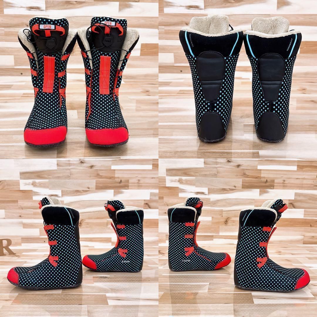 ヘッド】ZORA スノーボード ブーツ スノボ グラトリ 23.0 黒ブラック