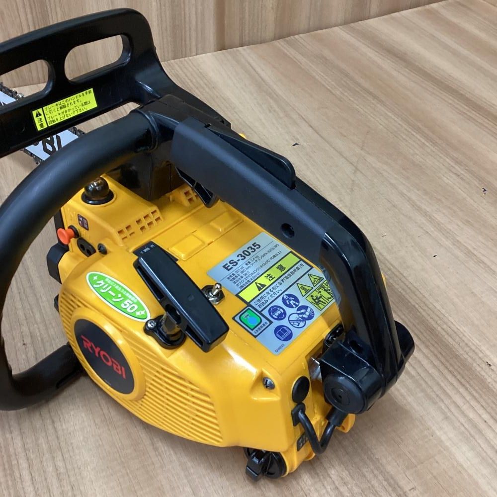  RYOBI リョービ ES-3035 エンジンチェーンソー 350ｍｍ 201 チェーンソー 切断工具 切断機
