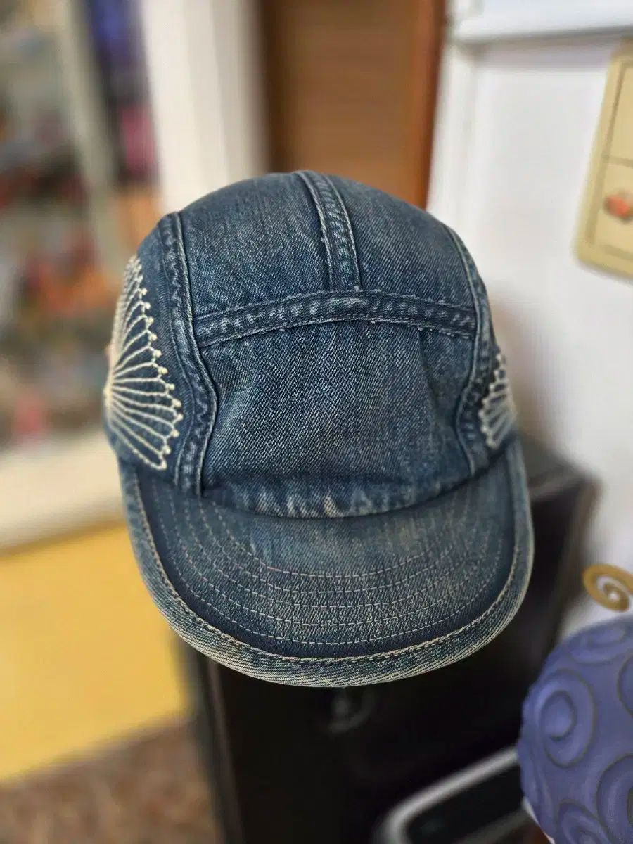 KAPITAL キャピタル サシコ デニム キャンプキャップ