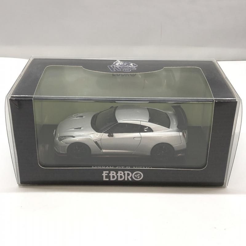 【】エブロ 1/43 NISSAN GT-R NISMO SILVER 45051 開封品[97]