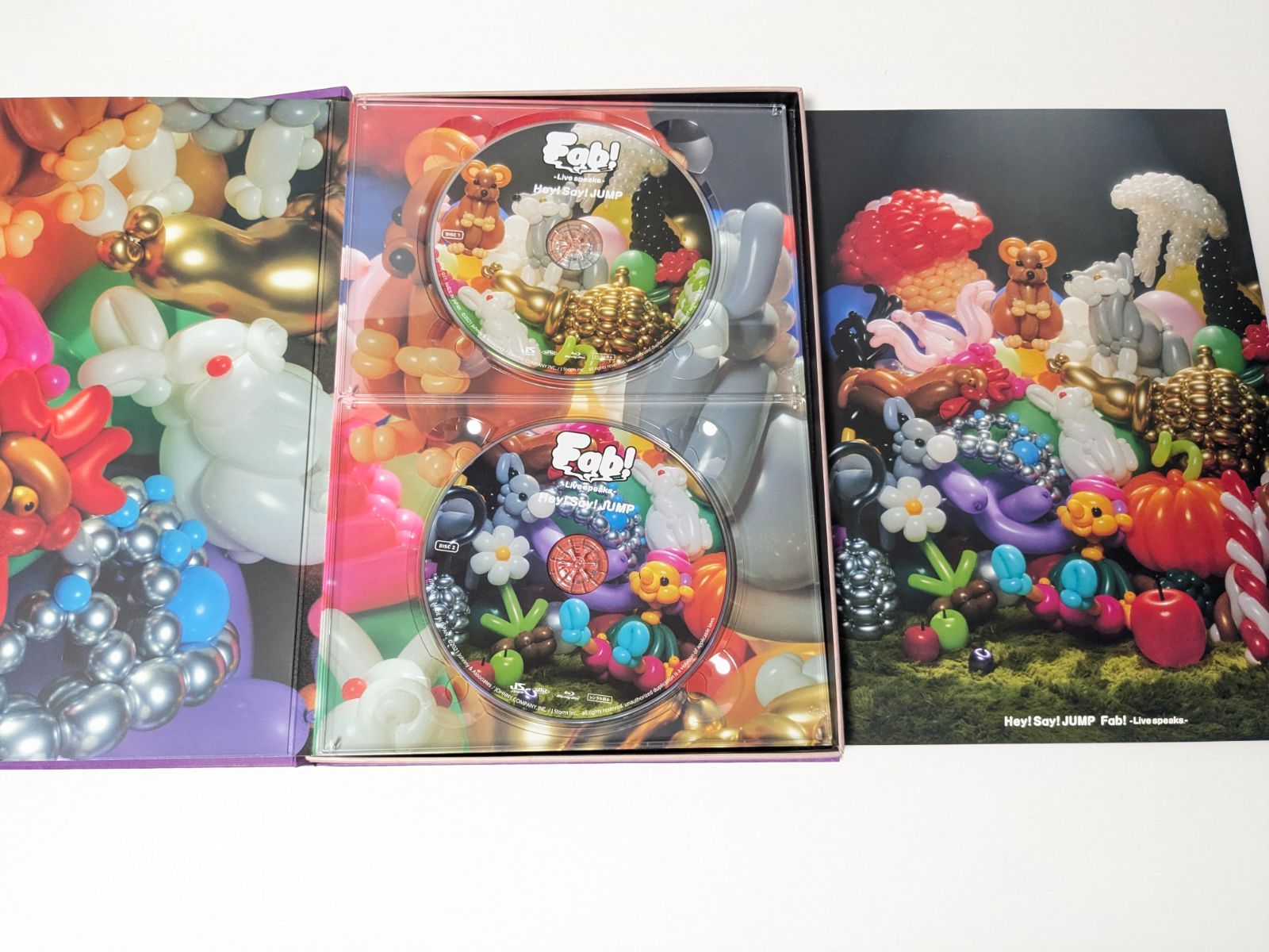 Hey! Say! JUMP Fab! -Live speaks.- 完全受注生産限定盤Blu-ray