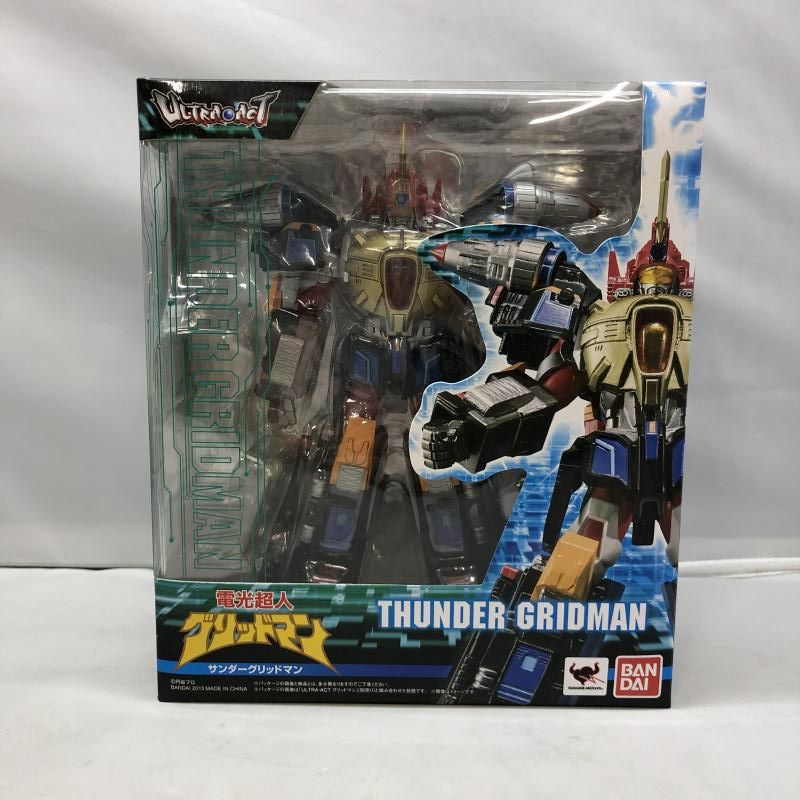 中古】開封）バンダイ ULTRA-ACT サンダーグリッドマン 電光超人 