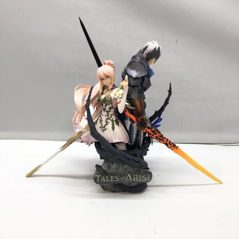 中古】バンダイナムコ アルフェン＆シオン スタチューフィギュア 本体
