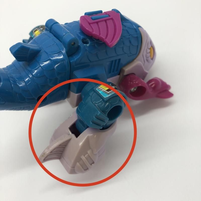 中古】タカラ D-318 深海合体兵士 キングポセイドン 本体のみ 戦え!超