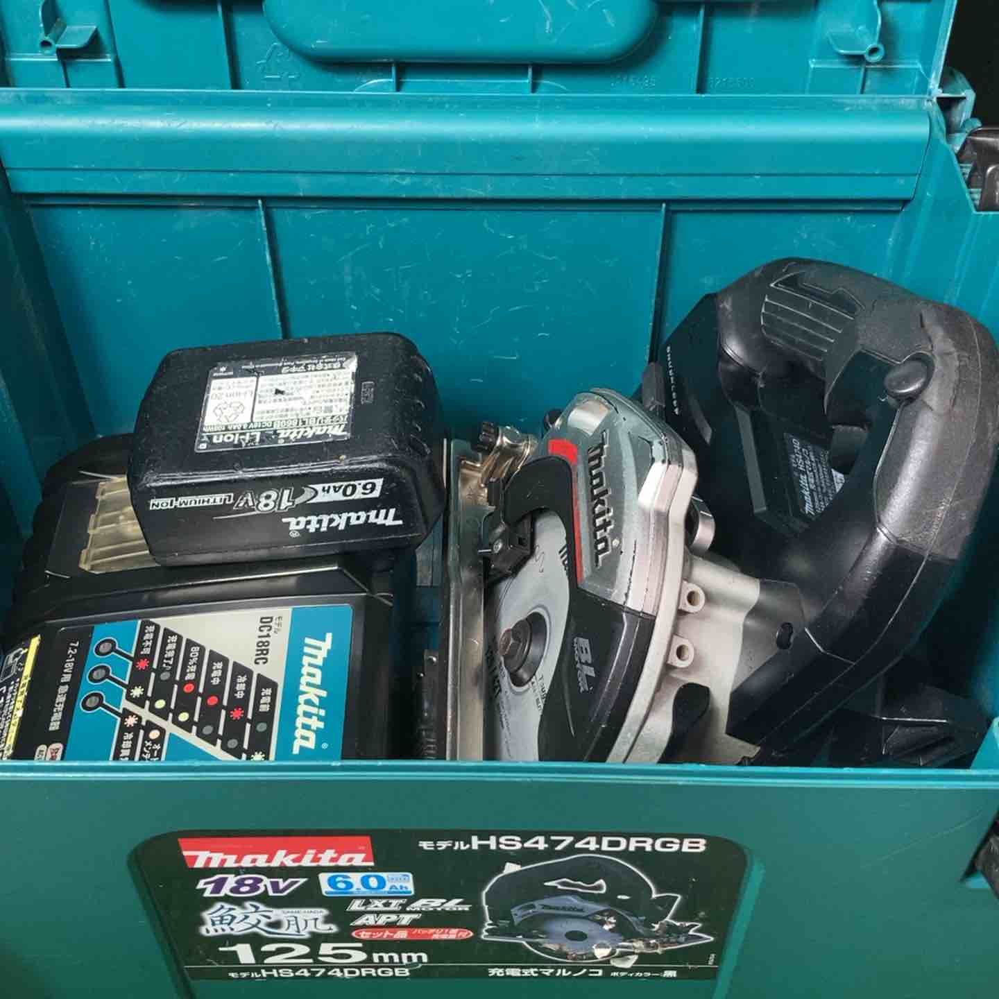 マキタ makita コードレス丸のこ HS474DRGXB 125㎜ 18Vバッテリー付き 岩槻店