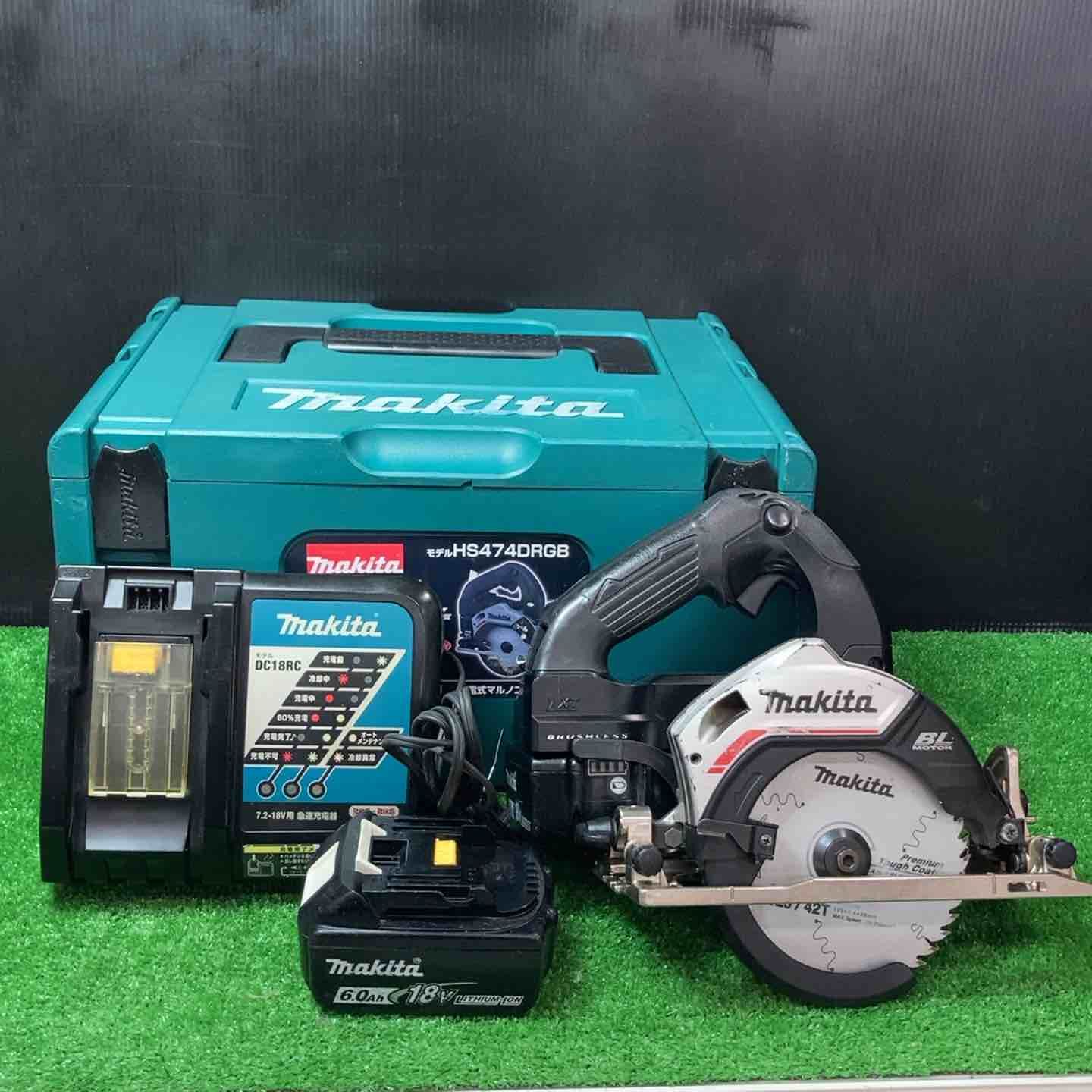 マキタ makita コードレス丸のこ HS474DRGXB 125㎜ 18Vバッテリー付き 岩槻店