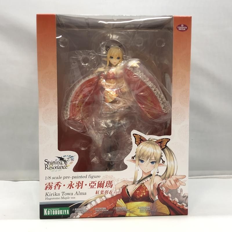 中古】コトブキヤ 霧香・永羽・亞爾瑪 紅葉羽衣ver. 1/8 未開封品 
