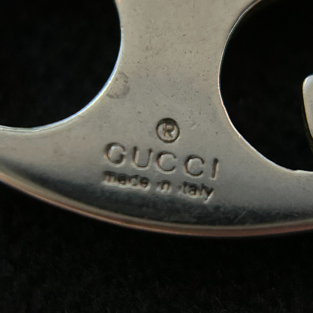 スマートフォン・携帯電話 GUCCI グッチ GGロゴ シルバー金具 レザー