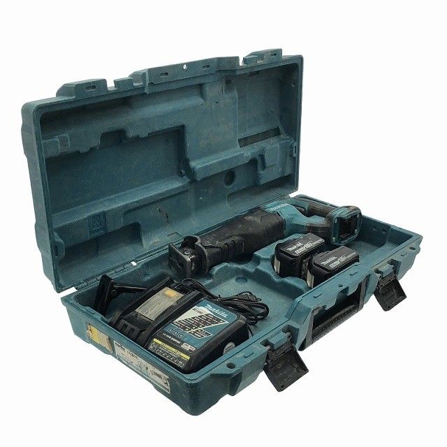 品 makita マキタ 18V 充電式レシプロソー JR187D バッテリー2個 18V 6.0Ah 充電器付 セーバーソー セーバソー117870