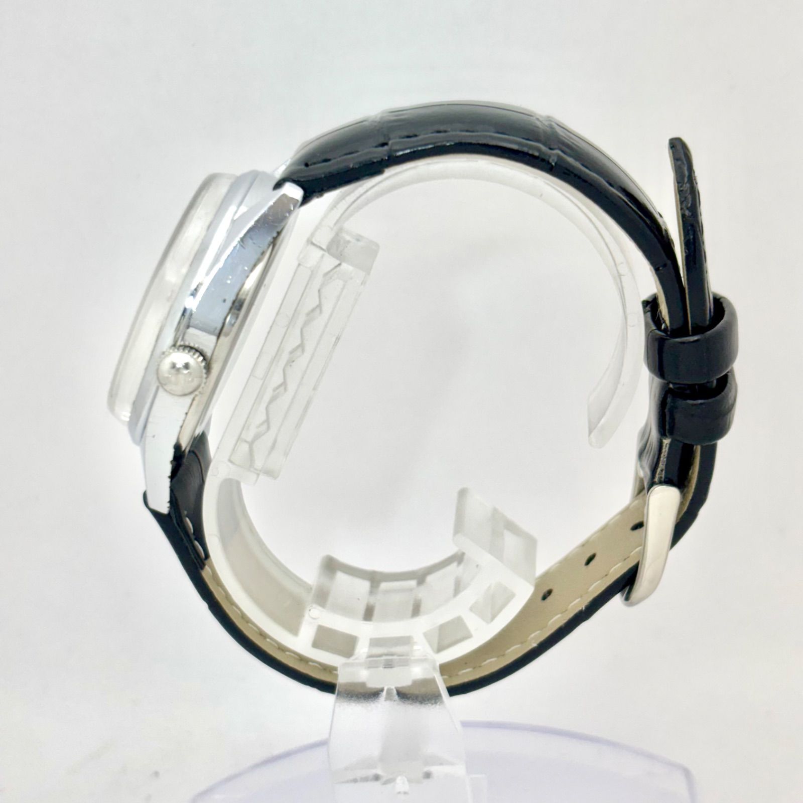 電池 CITIZEN シチズン メンズ 機械式 手巻き WOODY WOODPECKER ウッディ ウッドペッカー 4-200161 ベルト