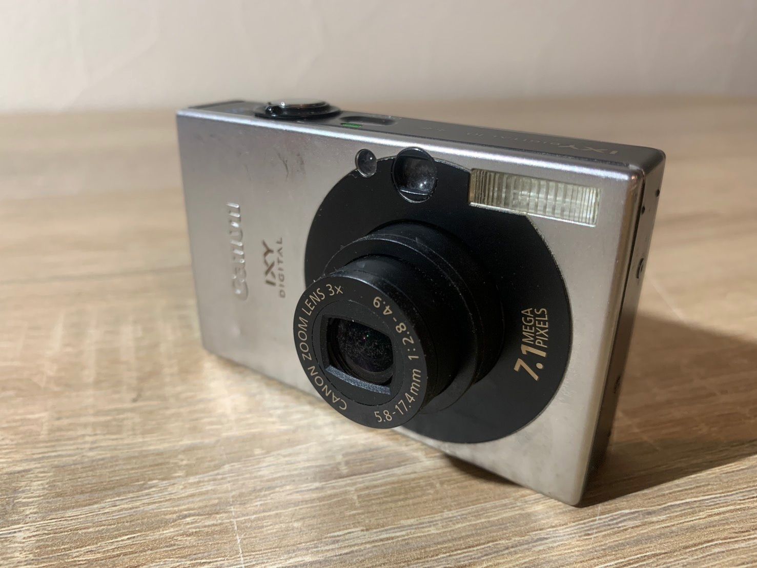 6434 Canon IXY DIGITAL 10 シルバー デジカメ 動作確認済み - メルカリ