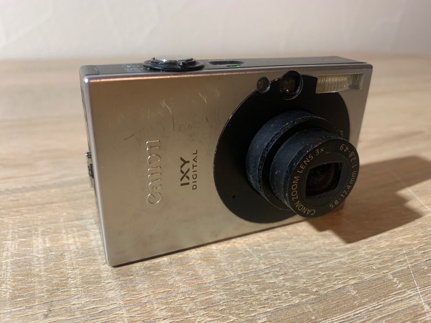 6434 Canon IXY DIGITAL 10 シルバー デジカメ 動作確認済み - メルカリ