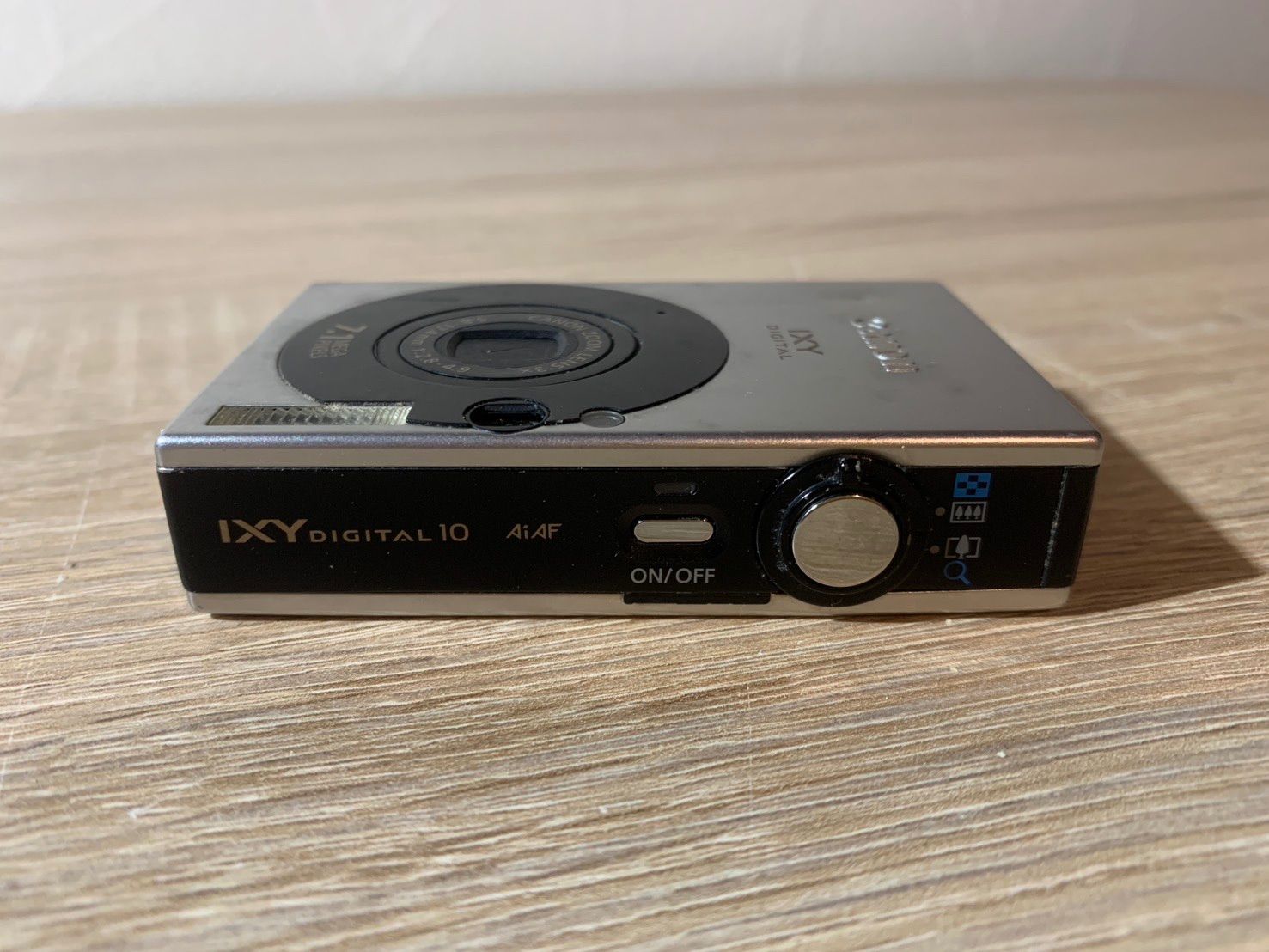 6434 Canon IXY DIGITAL 10 シルバー デジカメ 動作確認済み - メルカリ
