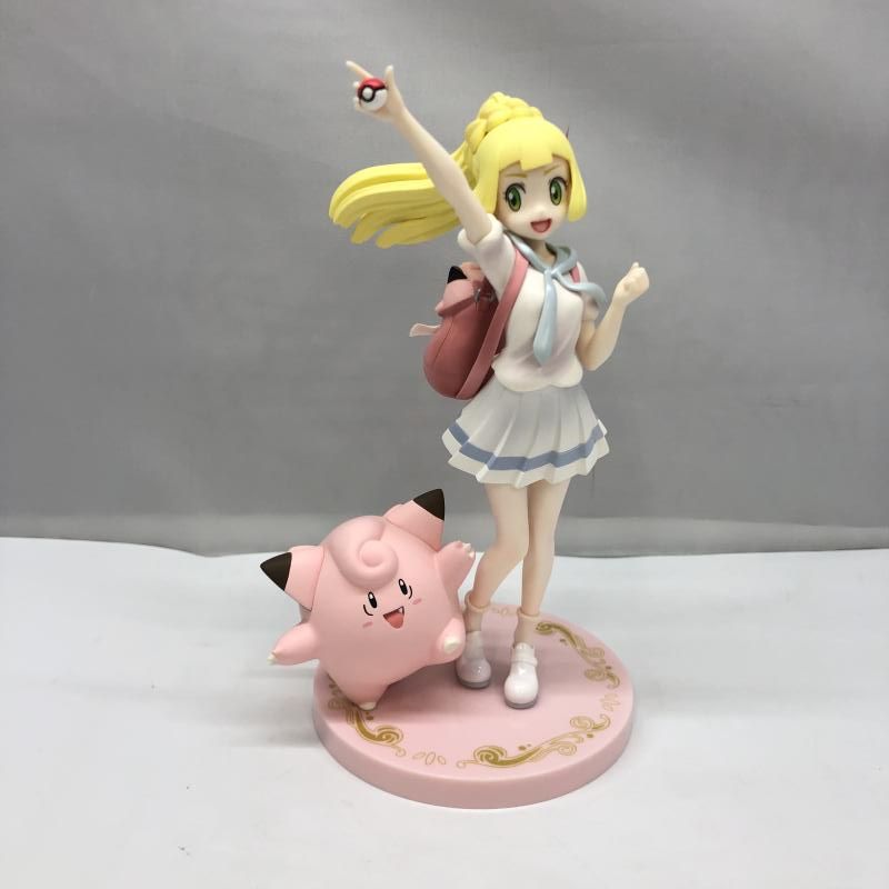 中古】ポケモン がんばリーリエ＆ピッピ 再受注版 1/8 開封品