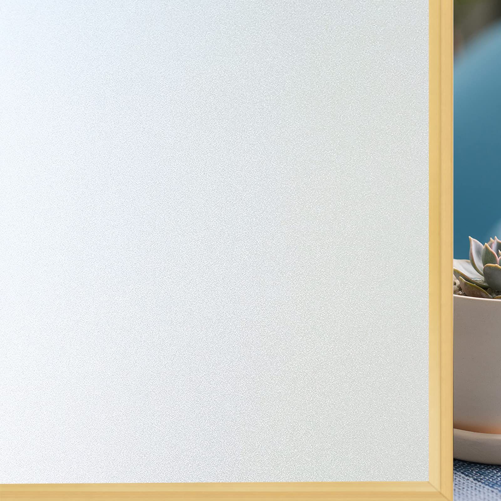 新品 PYJLBX 窓ガラス目隠しフィルム 目隠しシート窓用フィルム ガラスフィルム 窓 すりガラスシート ガラス飛散防止フィルム 断熱 遮光 結露防止 UVカット 貼り直し 剥がせる 窓 フィルム 外