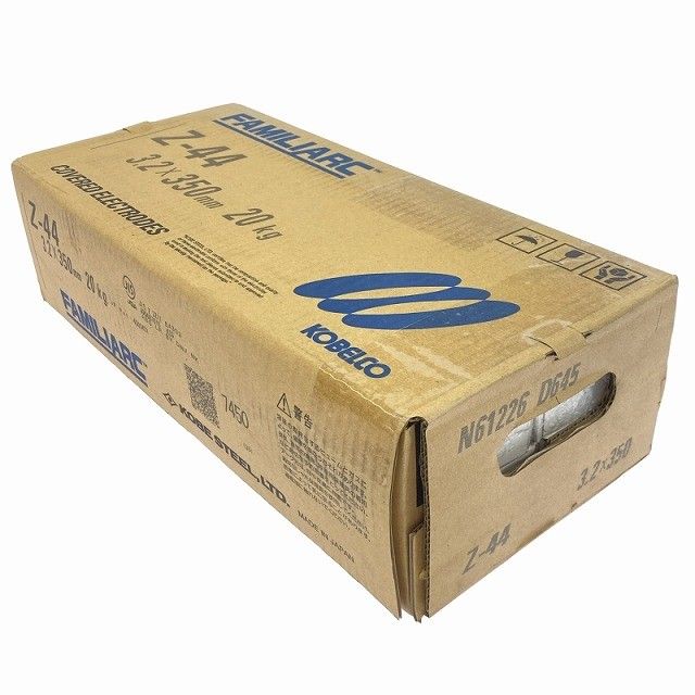 KOBELCO 神戸製鋼 溶接棒 Z-44 3.2x350mm 20kg FAMILIARC ゼロード44 ライムチタニヤ系 被覆 アーク溶接棒117879