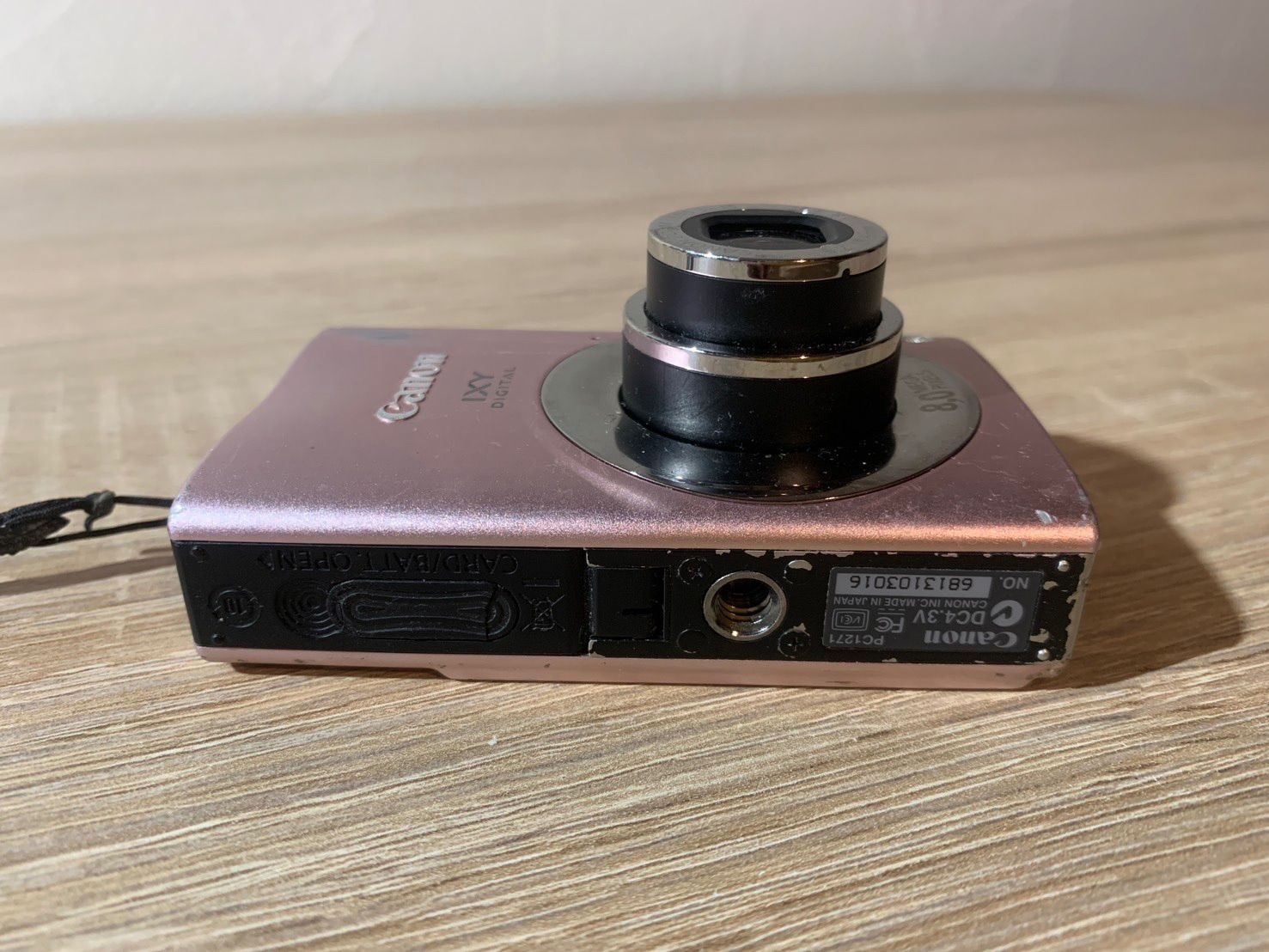 6439 Canon IXY DIGITAL 20 IS ピンク デジカメ ジャンク品 - メルカリ