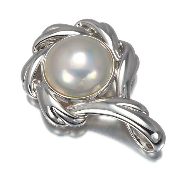 TASAKI タサキ ペンダントトップ マベパール マベ真珠 15.0 mm シルバー 179896