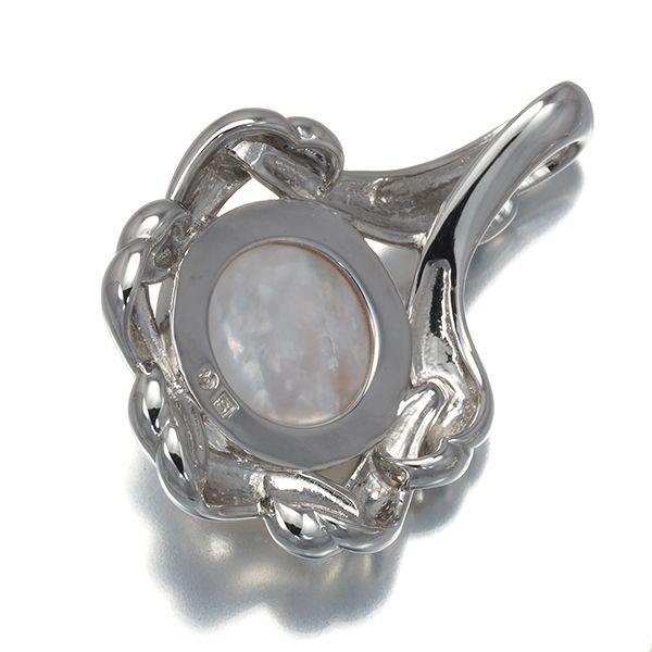  TASAKI タサキ ペンダントトップ マベパール マベ真珠 15.0 mm シルバー 179896 その他 アクセサリー