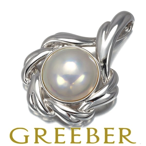 TASAKI タサキ ペンダントトップ マベパール マベ真珠 15.0mm シルバー 179896