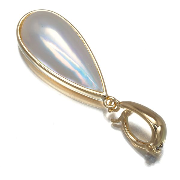 TASAKI タサキ ペンダントトップ マベパール 真珠 K 18 YG 178290