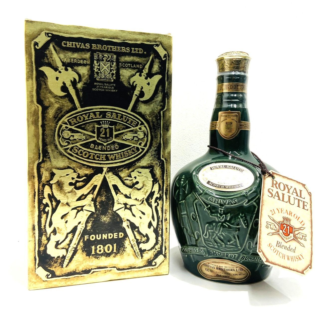 ▽ CHIVAS シーバス ROYAL SALUTE ロイヤルサルート 21年 スコッチ