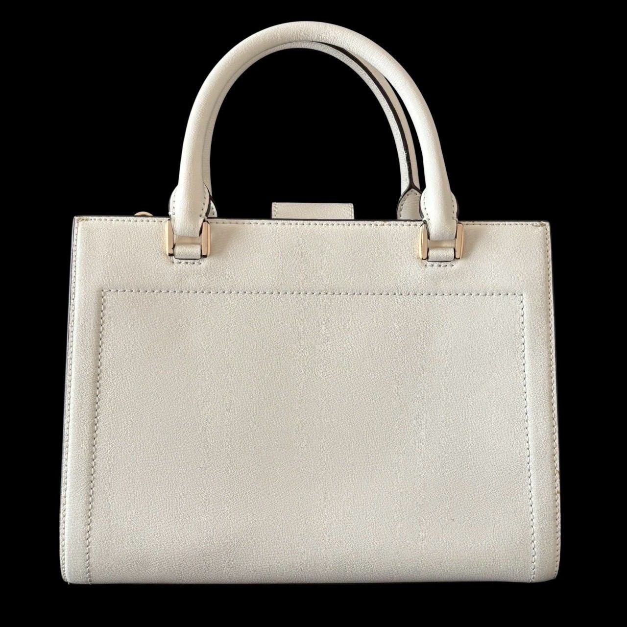 MICHAEL KORS マイケルコース サッチェルバック 白 ハンドバッグ