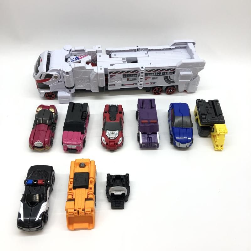 中古】バンダイ DXブンブンジャーロボ 爆上4大ロボセット 開封品 爆上