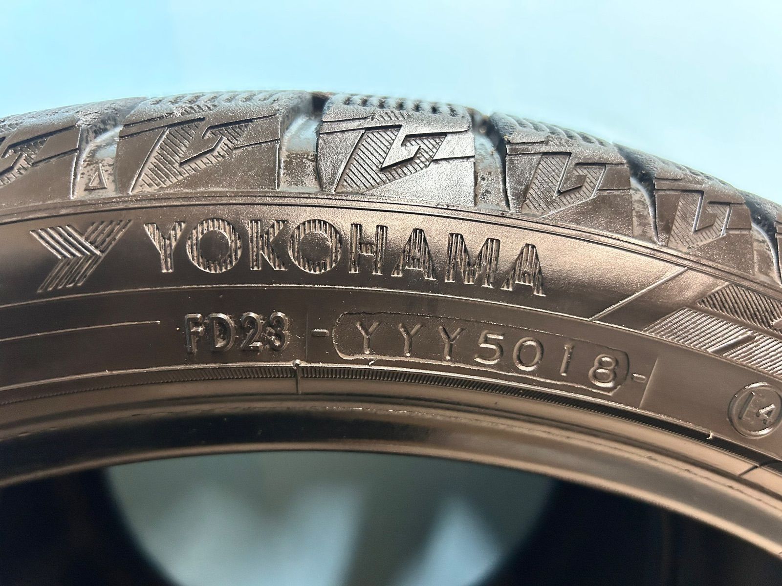 245 35 R 19 iG 60 スタッドレス iceGUARD 2018年製 4本set No 7 Y