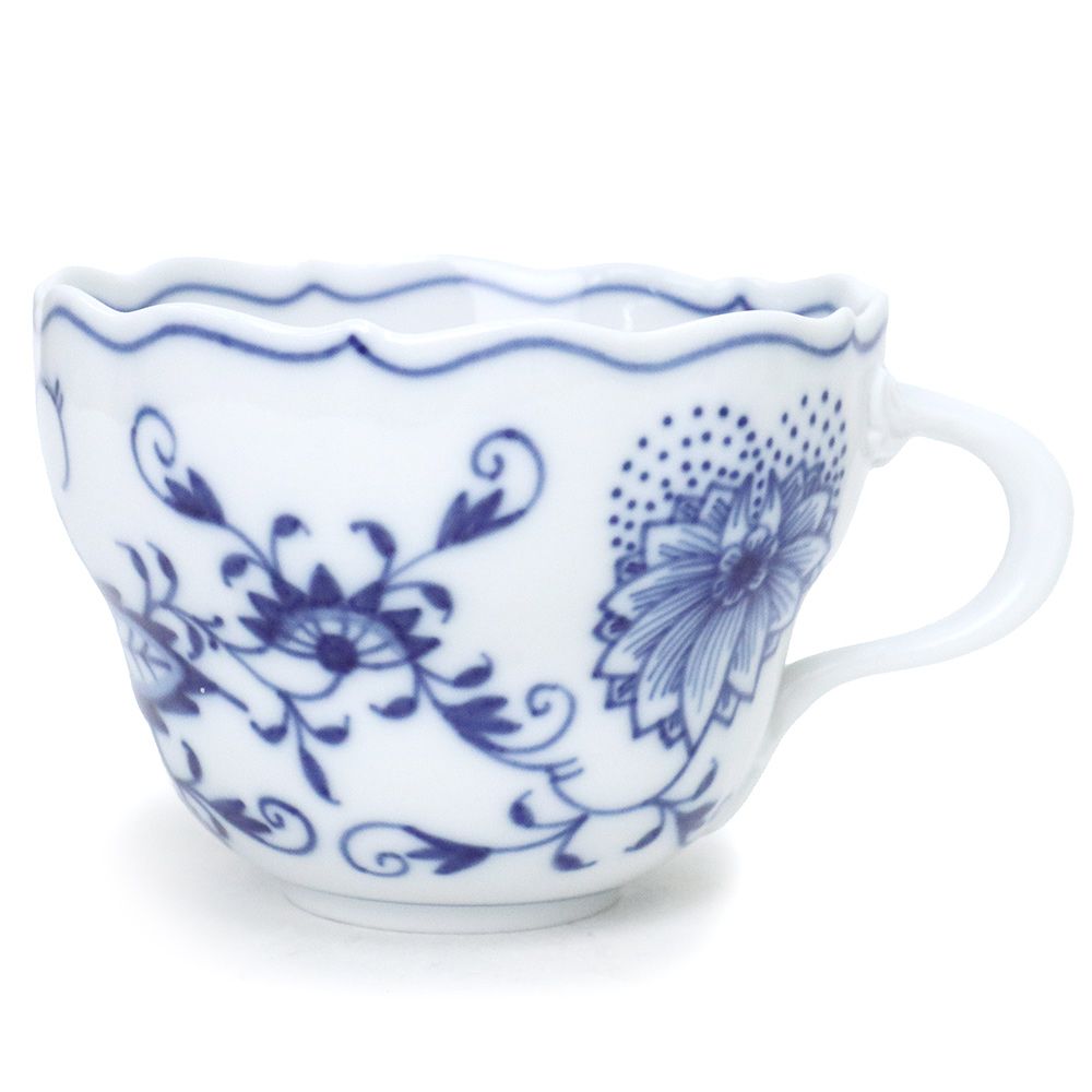 マイセン ブルーオニオン ティーカップ ソーサー 2客セット 食器 磁器 ブルー ホワイト Meissen