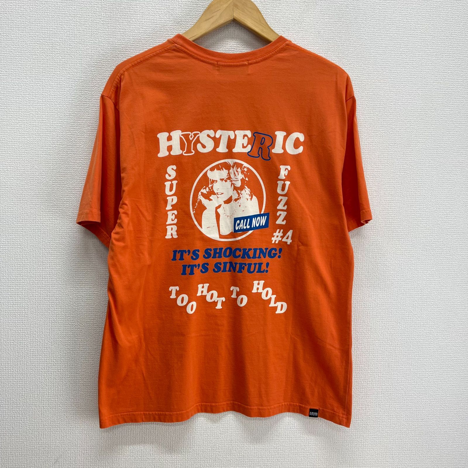 HYSTERIC GLAMOUR ヒステリックグラマー 02221CT37 22SS SUPER FUZZ#4 
