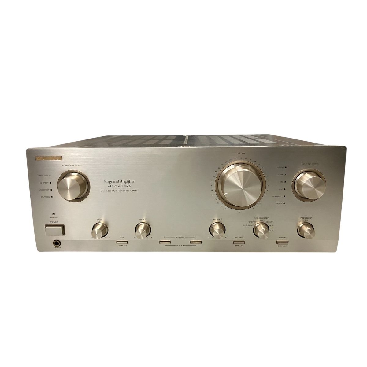 5400円以上で送料無料！ SANSUI サンスイ AU-α707NRA プリメインアンプ 音響機材 良好 B10605291