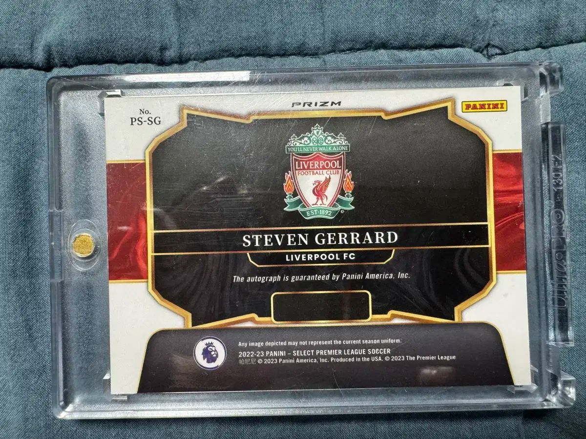 2025-23 Panini パニーニ セレクト スティーブン ジェラード オート カード