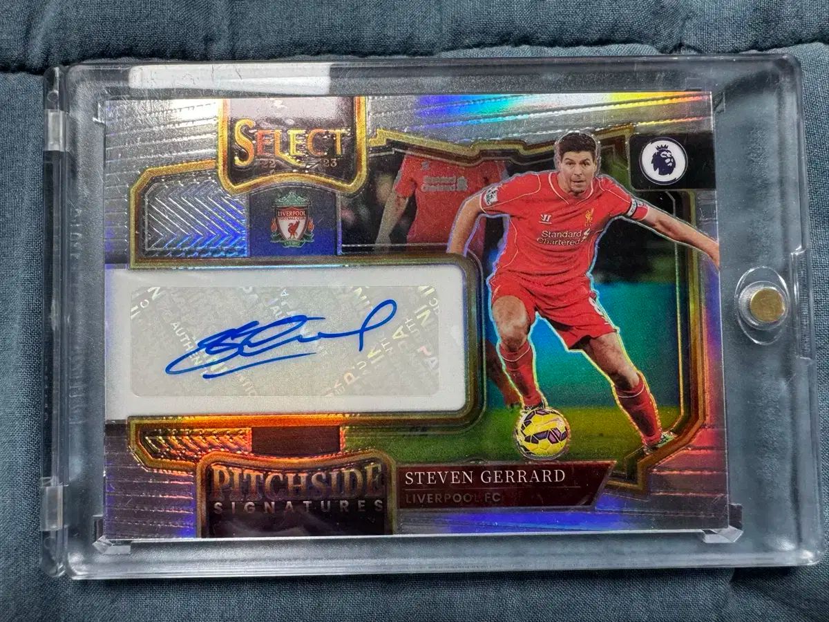 2025-23 Panini パニーニ セレクト スティーブン ジェラード オート カード