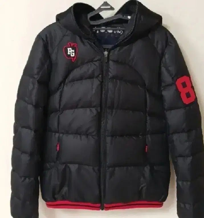 パーリーゲイツ ブラック ダウン アウター 8 パッチ