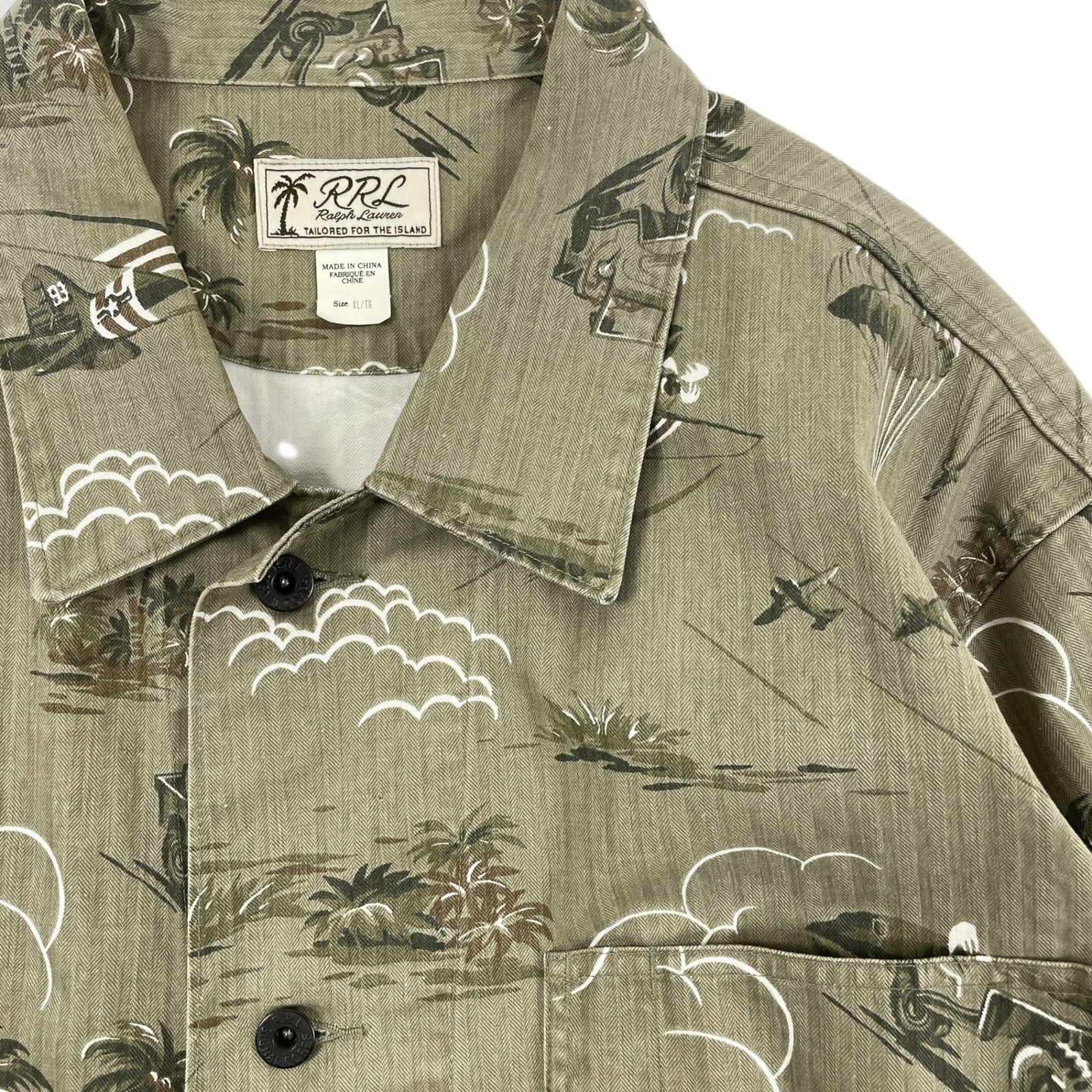 RRL RALPH LAUREN ダブルアールエル ラルフローレン PRINTED MILITARY 