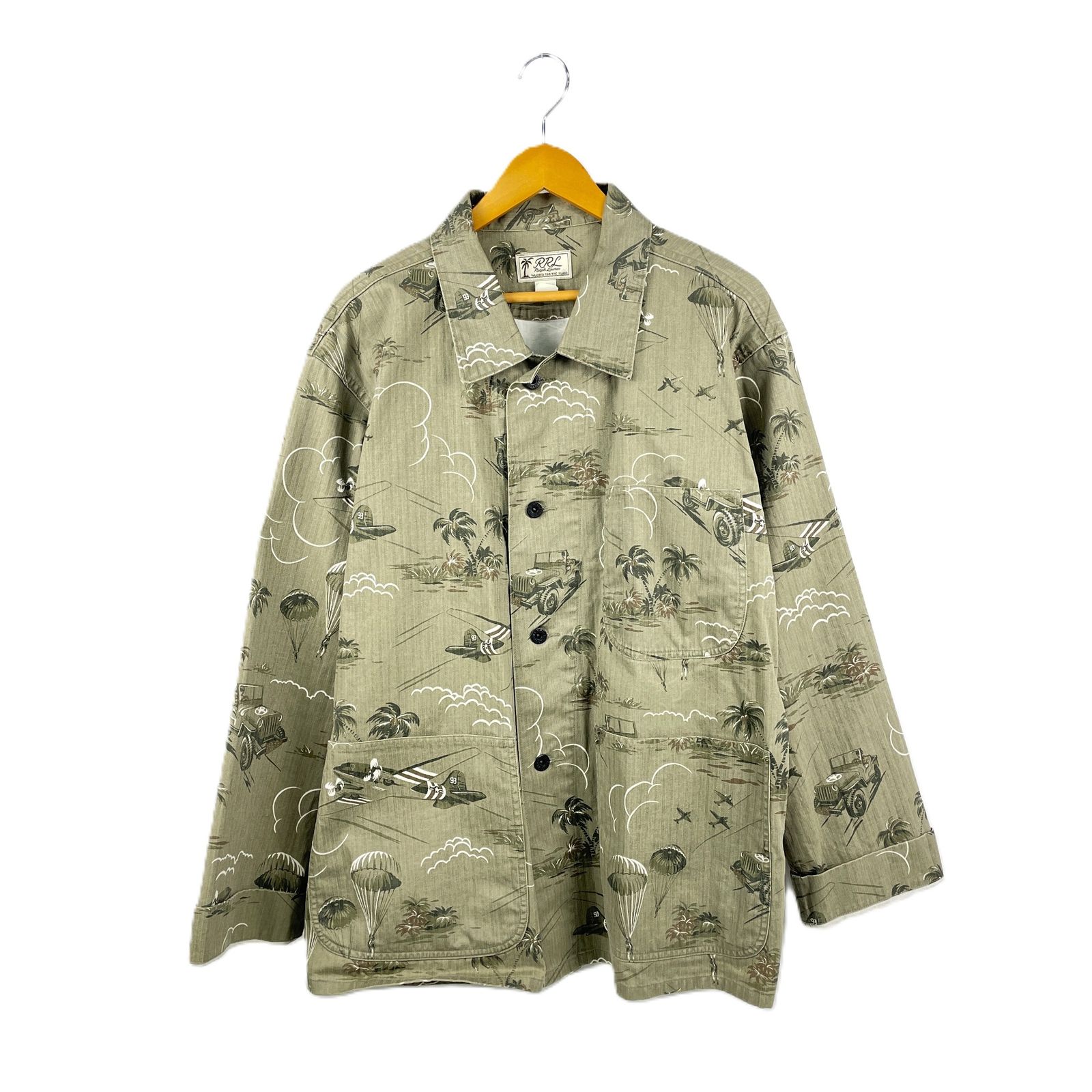 RRL RALPH LAUREN ダブルアールエル ラルフローレン PRINTED MILITARY 