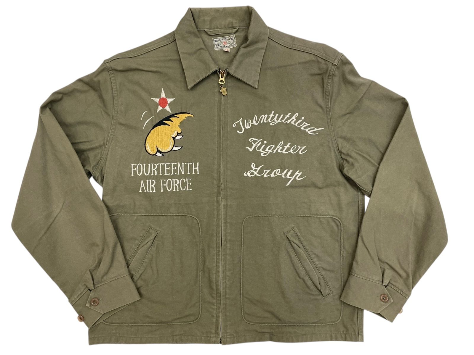 極美品 38 Buzz Rickson's バズリクソンズ ショップ BR10634 FLYING