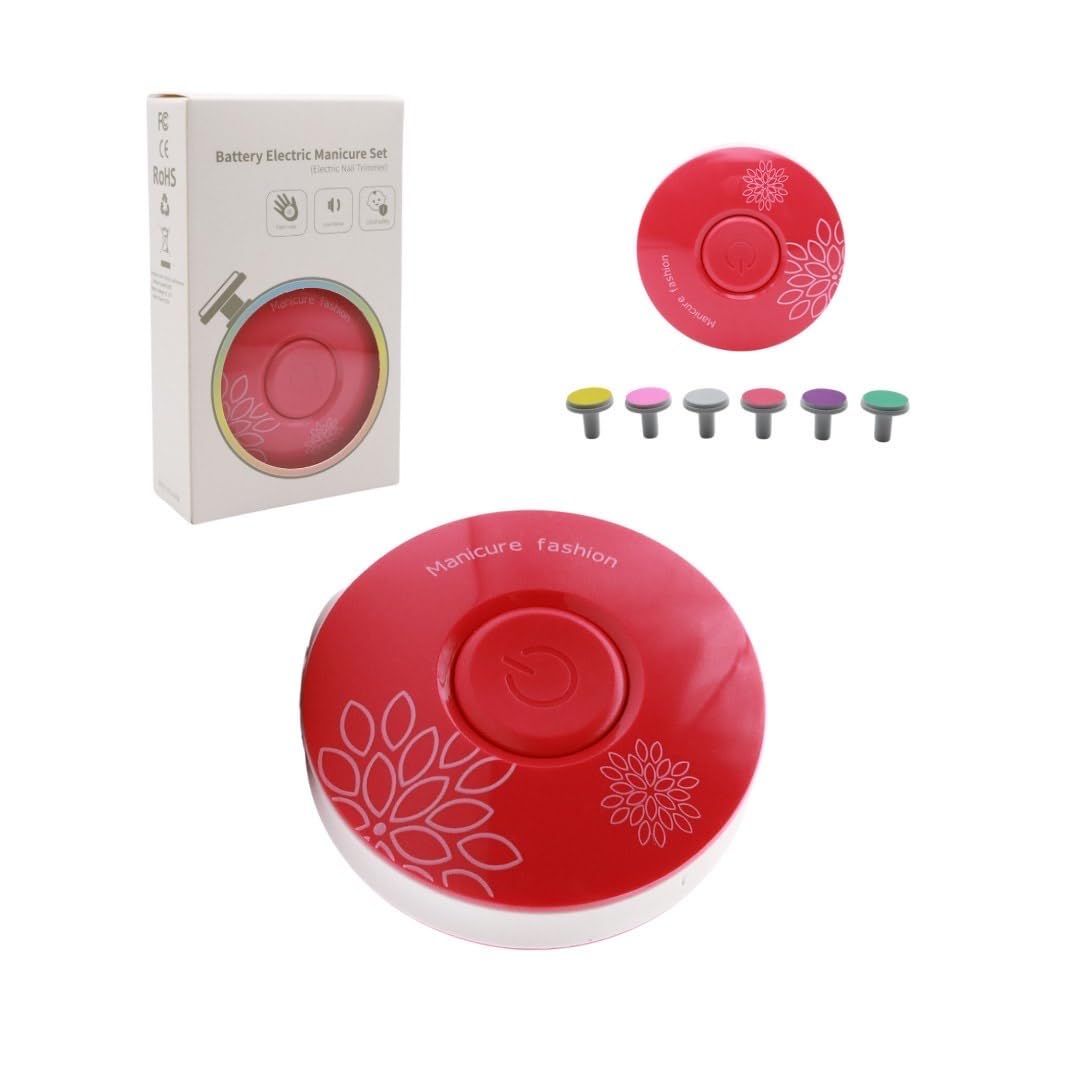 低価，人気SALE 新品 電動爪ヤスリ ベビー 新生児 大人 赤ちゃん 子供 介護 爪やすり 爪ヤスリ 爪削り 爪けずり 電動 爪切り 赤ちゃん用 人気 ネイルケア 出産準備 出産祝い プレゼント 子供服kawaiiZOU (濃いピ 赤ちゃん用爪切り