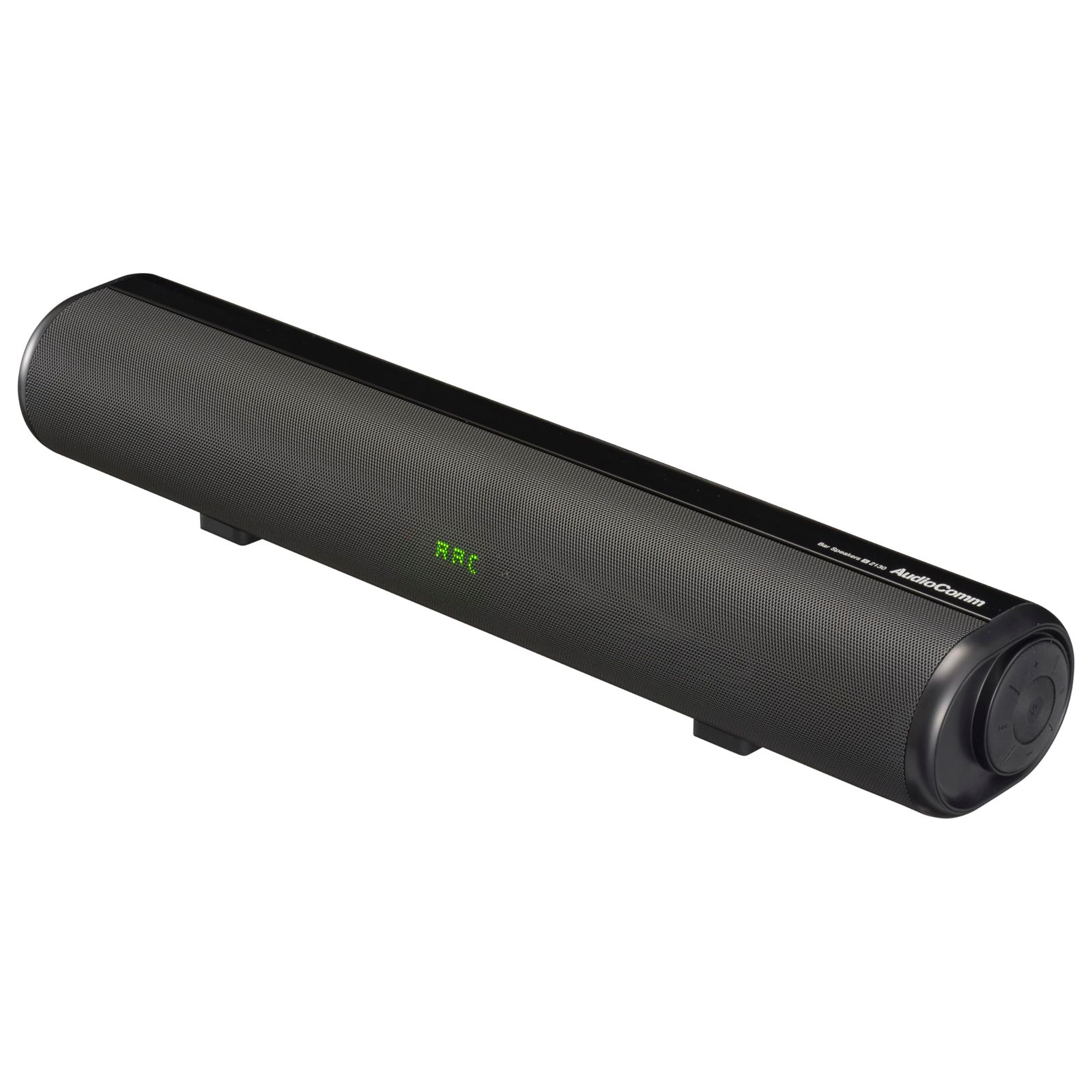 オーム電機AudioComm スピーカー サウンドバー バースピーカーS テレビスピーカー 3Dバーチャルサラウンド Bluetooth5.3 無線 有線 HDMI接続 AUX IN接続 ASP-SB2130N 03-2330 OHM