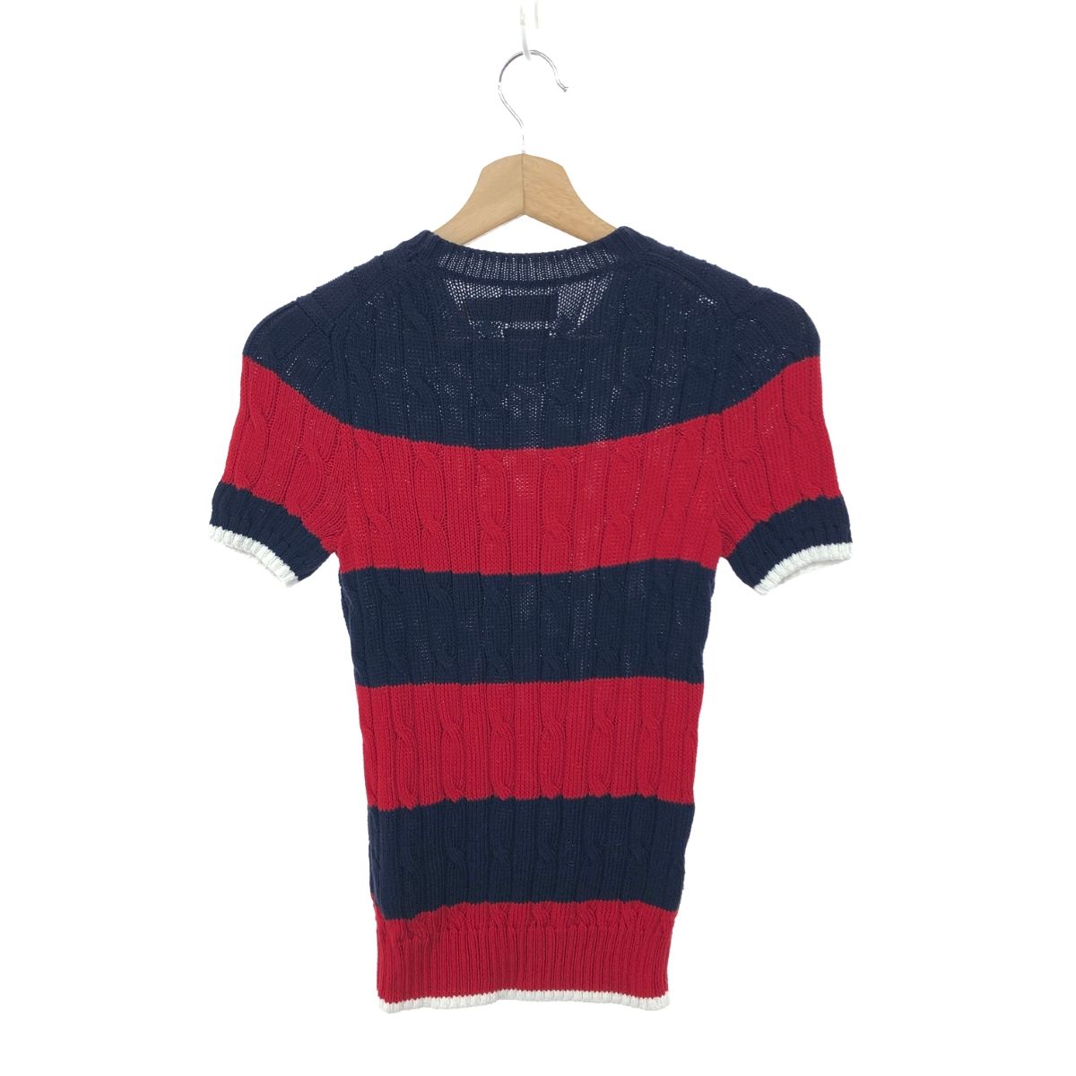 POLO RALPH LAUREN ポロラルフローレン 半袖ニット サイズ:XS コットン