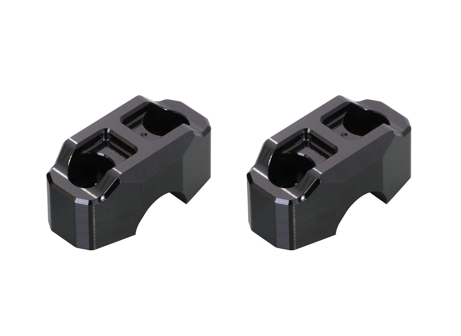 PCX 125 CT 125ハンターカブ グロム CL 250 ダックス125 モンキー125 汎用 φ22 2ハンドル用 GB 350 S等 ブラック タイプ3 561 9000350 ハンドルアッパーホルダー キタコ KITACO